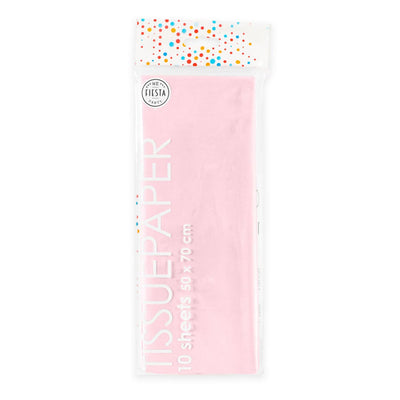 Tissue Paper 10 Blätter Baby Pink, 50 x 70 cm
