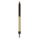 Globos Kuchenkerzen 9,5cm mit Halter Schwarzgold - 12 Stk. - afbeelding 1