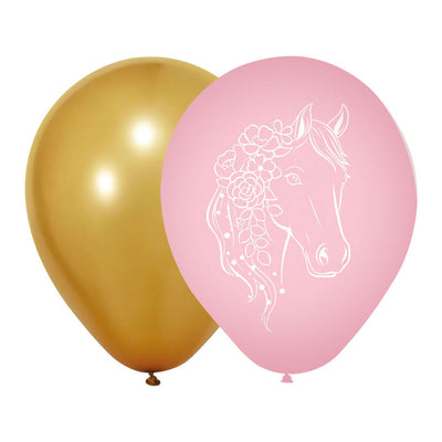 Globos Ballons 12 Zoll Pferde - 8 Stk.