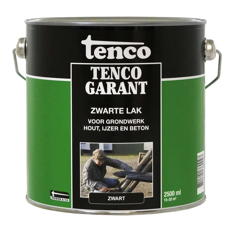 Tenco 1034385 – garantiert schwarze Farbe 2,5 l | 1 Stk