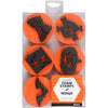 Creativ Company Schaumstoffstempel, Halloween, D 7,5 cm, Stärke 2,5 cm, 6 Stück 1 Box
