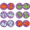 Creativ Company Schaumstoffstempel, Tiere, D 7,5 cm, Stärke 2,5 cm, 6 Stück 1 Box