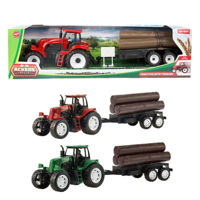 Toi-toys Toi Toys Traktor mit Anhänger 44cm