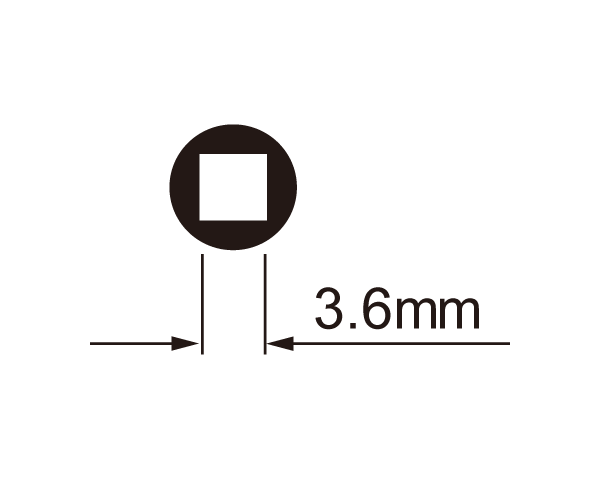 IceToolz Speichen-Nippelspanner 12D5 für 3,6 mm (Vierkant) Nippel