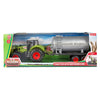 Traktortraktor mit Wassertank grün 20 cm