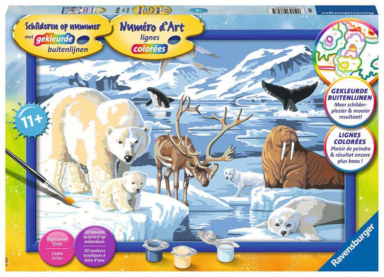 Ravensburger Malen nach Zahlen auf Eis