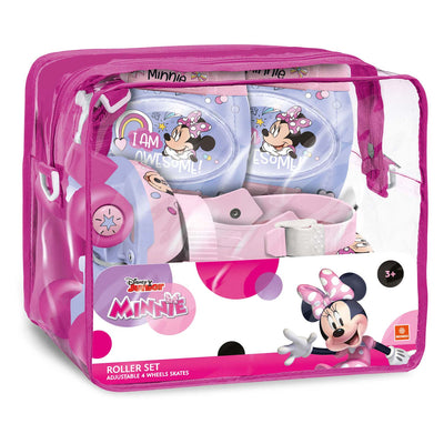 Mondo Minnie Roller Skating mit Schutzsatz
