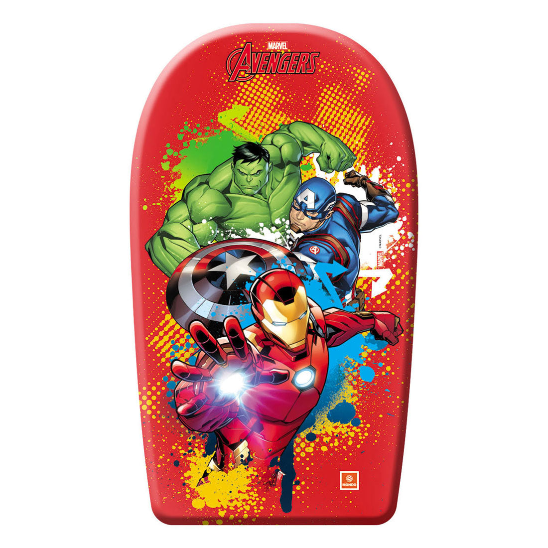 Marvel Avengers Bodyboard 84 cm rot