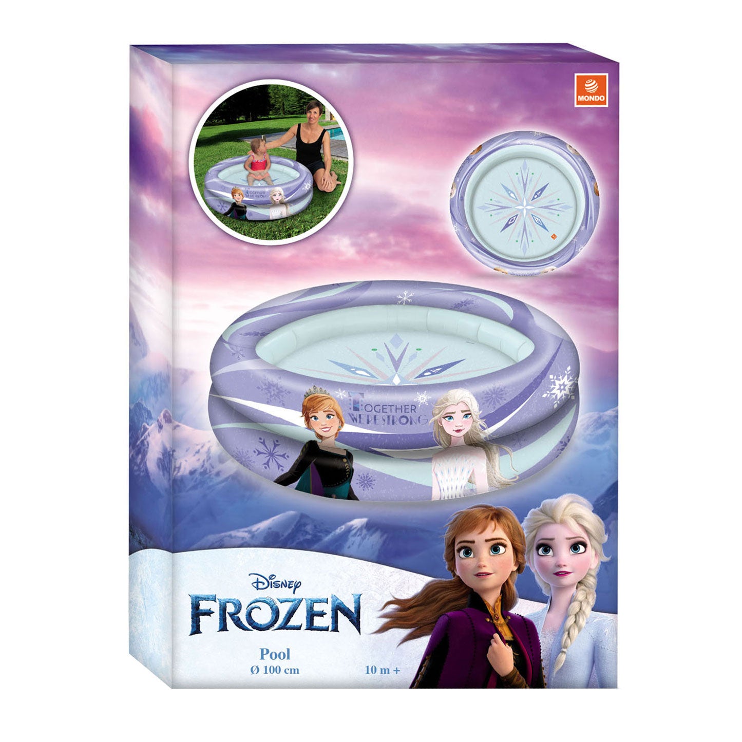 Disney Swimmingpool gefroren 2-Ringe, 100 cm