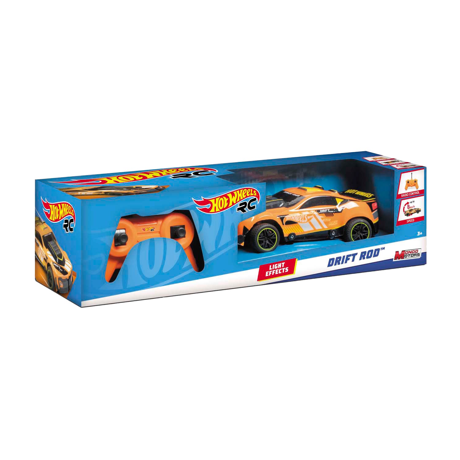 Heiße Räder Mondo Motors RC Controllable Auto -Drift -Stange