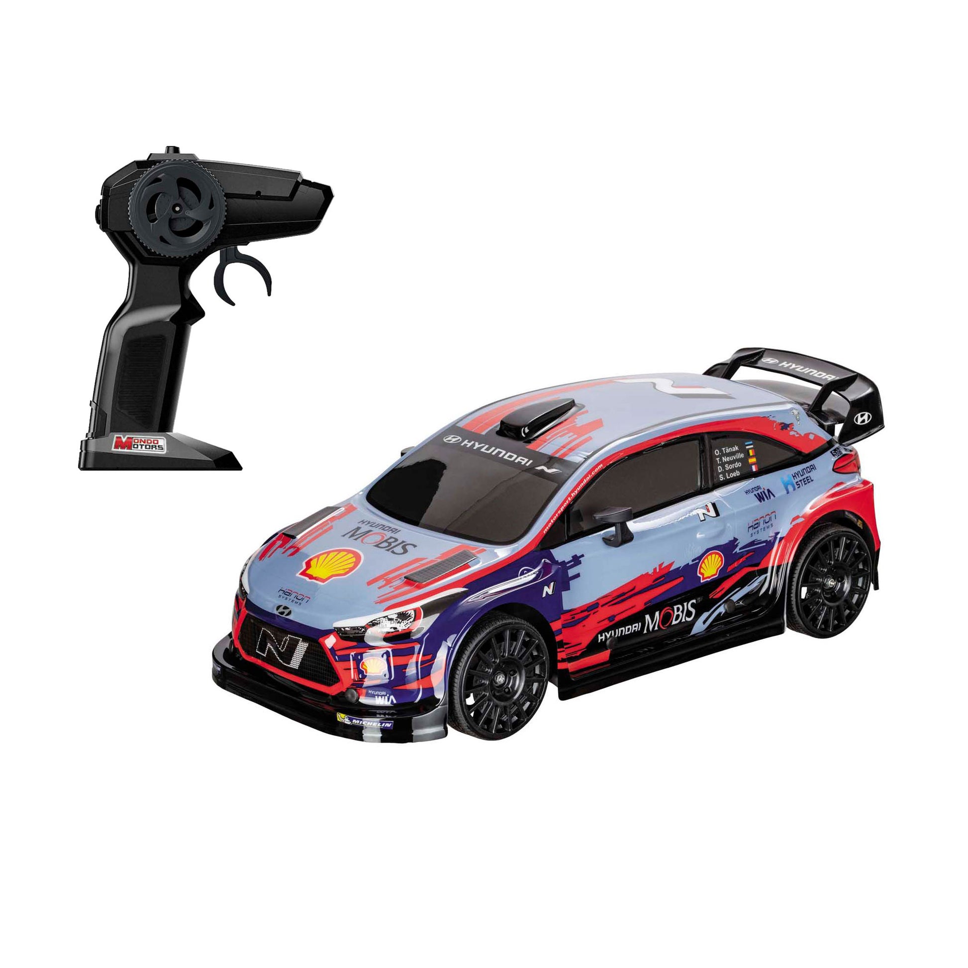 Mondo Motors RC Lenkbar Auto Hyundai i20 WRC 23, Skala 1:10