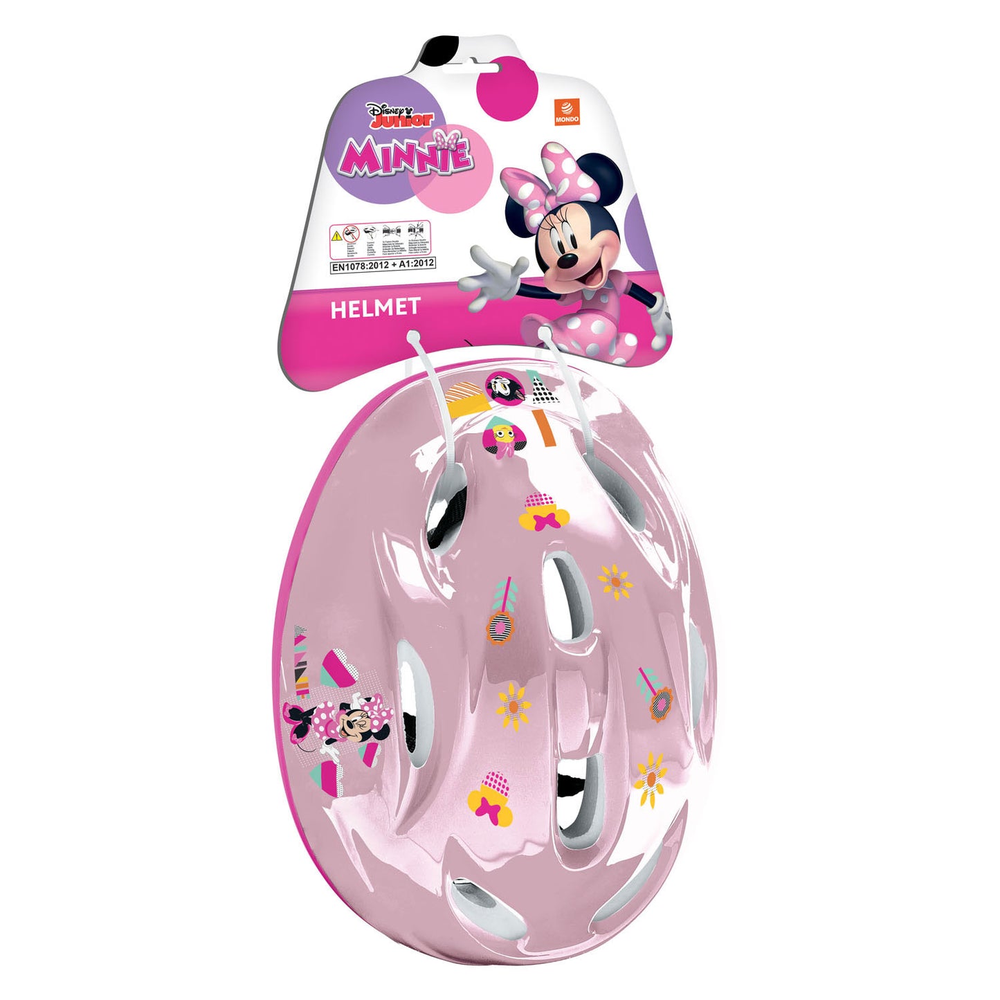 Mondo Minnie Maus Kinderhelm – 52–56 cm