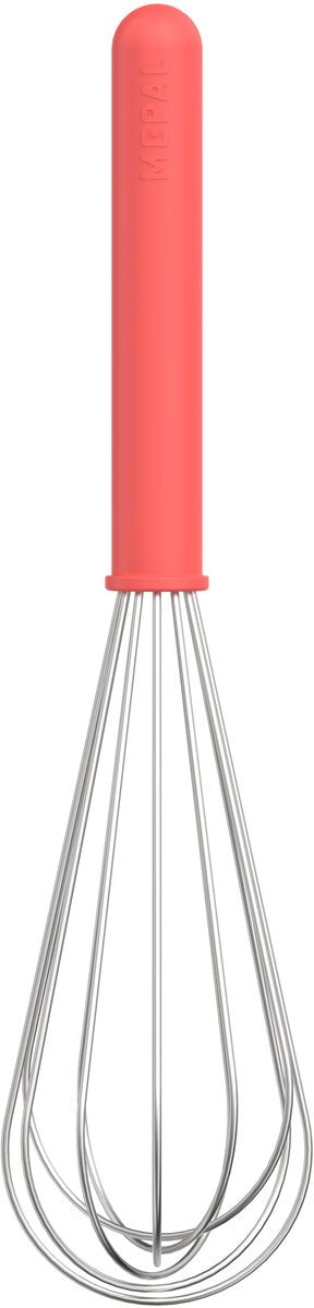 Mepal Schneebesen Edelstahl Chef It – 30 cm – Drähte behalten ihre Form – leicht zu reinigen – spülmaschinenfest – Küchenutensilien – Koralle