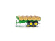 Siku Farmer Round Bal Press mit Heuknochen