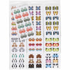 Creativ Firmenregisteraufkleber, Blatt 7,5x15 cm, 10er Box 1 Box