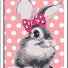 Ravensburger Creart Painting von Number Rabbit mit Glitzer