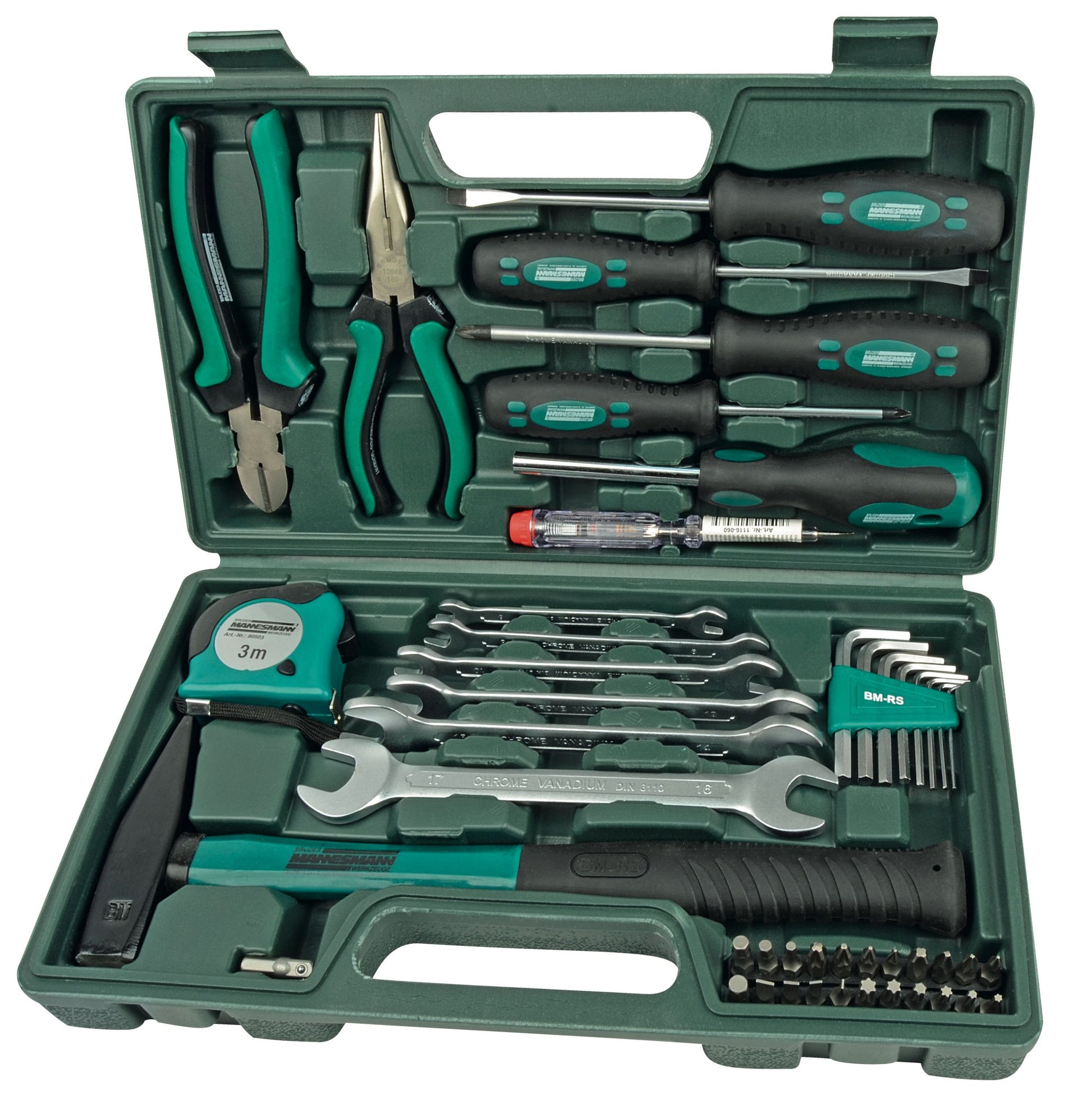 Brüder Mannesmann Bruder Mannesmann Tool Set 47-Piece 29032