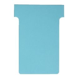T-Einsteckkarten Nobo Größe 3 blau Packung 100 Stück