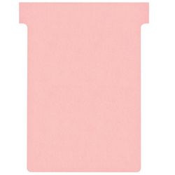 T-Einlegekarten Planungskarton 170g m2 92x15x120x80mm rosa