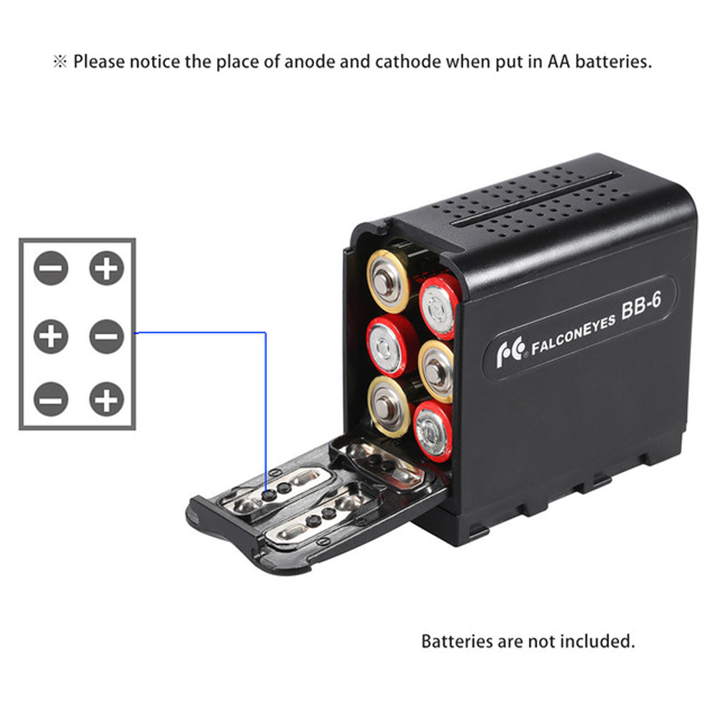 Falcon Eyes Batteriehalter BB-06