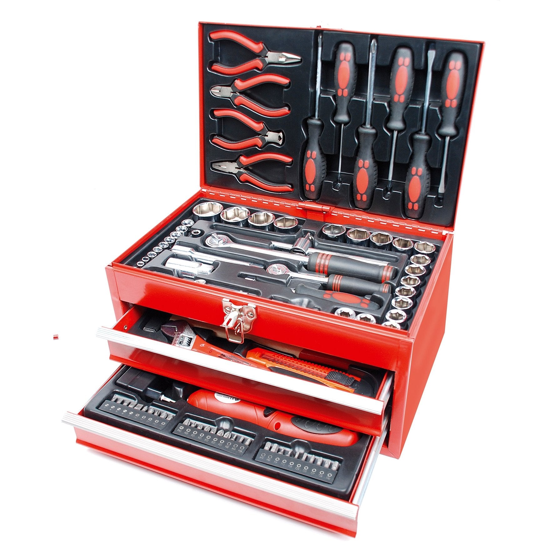 Brüder Mannesmann Bruder Mannesmann Tool Set 155-Tiefe 29066