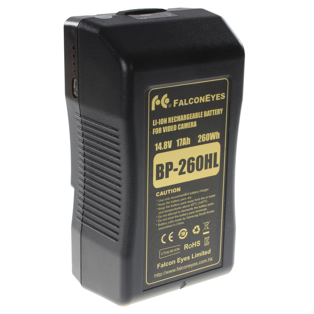 Falcon Eyes V-Mount-Akku 260 Wh 14,8 V 17500 mAh