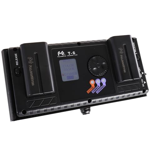 Falcon Eyes Bi-Color LED Lampenset T6 inkl. Akku