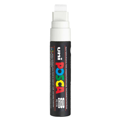 UNI-POSCA POSCA-Marker, AFM PC-17K, Liniendicke 15 mm, extra breit, weiß, 1 Stück