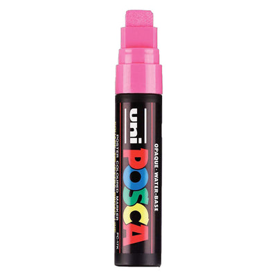 UNI-POSCA POSCA-Marker, AFM PC-17K, Liniendicke 15 mm, extra breit, rosa, 1 Stück