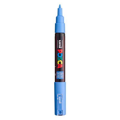 Uni Posca Farbmarker 1mc Himmelblau – konische Spitze – 1 mm