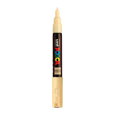 Uni Posca Farbmarker 1mc beige – konische Spitze – 1 mm