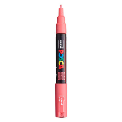 Uni Posca Farbmarker 1mc Koralle – konische Spitze – 1 mm