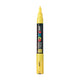 UNI-POSCA POSCA-Marker, AFM PC-1M, Liniendicke 0,7 mm, Extra-Fein, Gelb, 1 Stück
