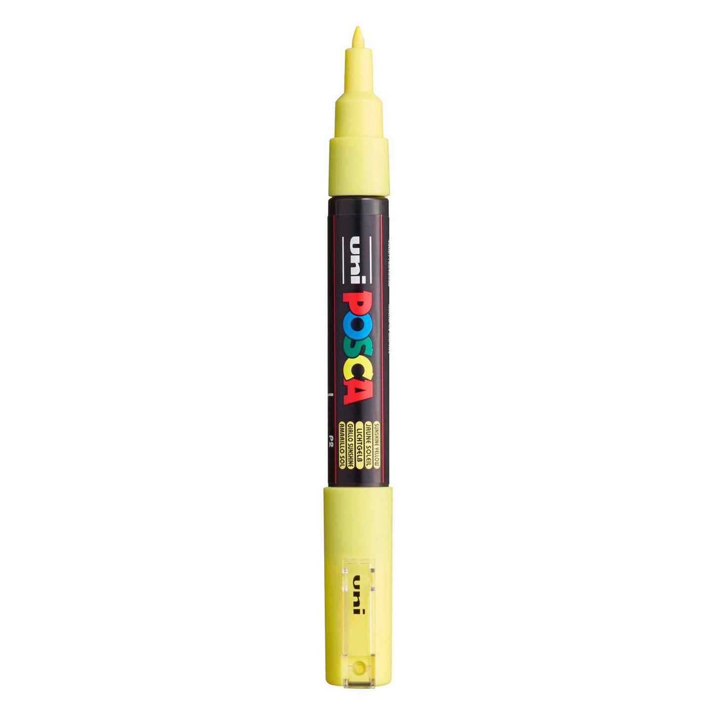 Uni Posca Lackmarker 1mc sonnengelb – konische Spitze – 1 mm