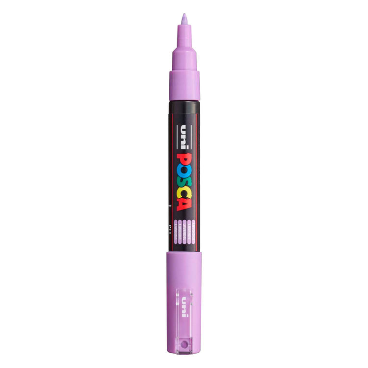 Uni Posca Farbmarker 1mc Lavendel – konische Spitze – 1 mm