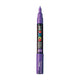UNI-POSCA POSCA-Marker, AFM PC-1M, Leitungsdicke 0,7 mm, Extra-Fine, Violett, 1 Stück