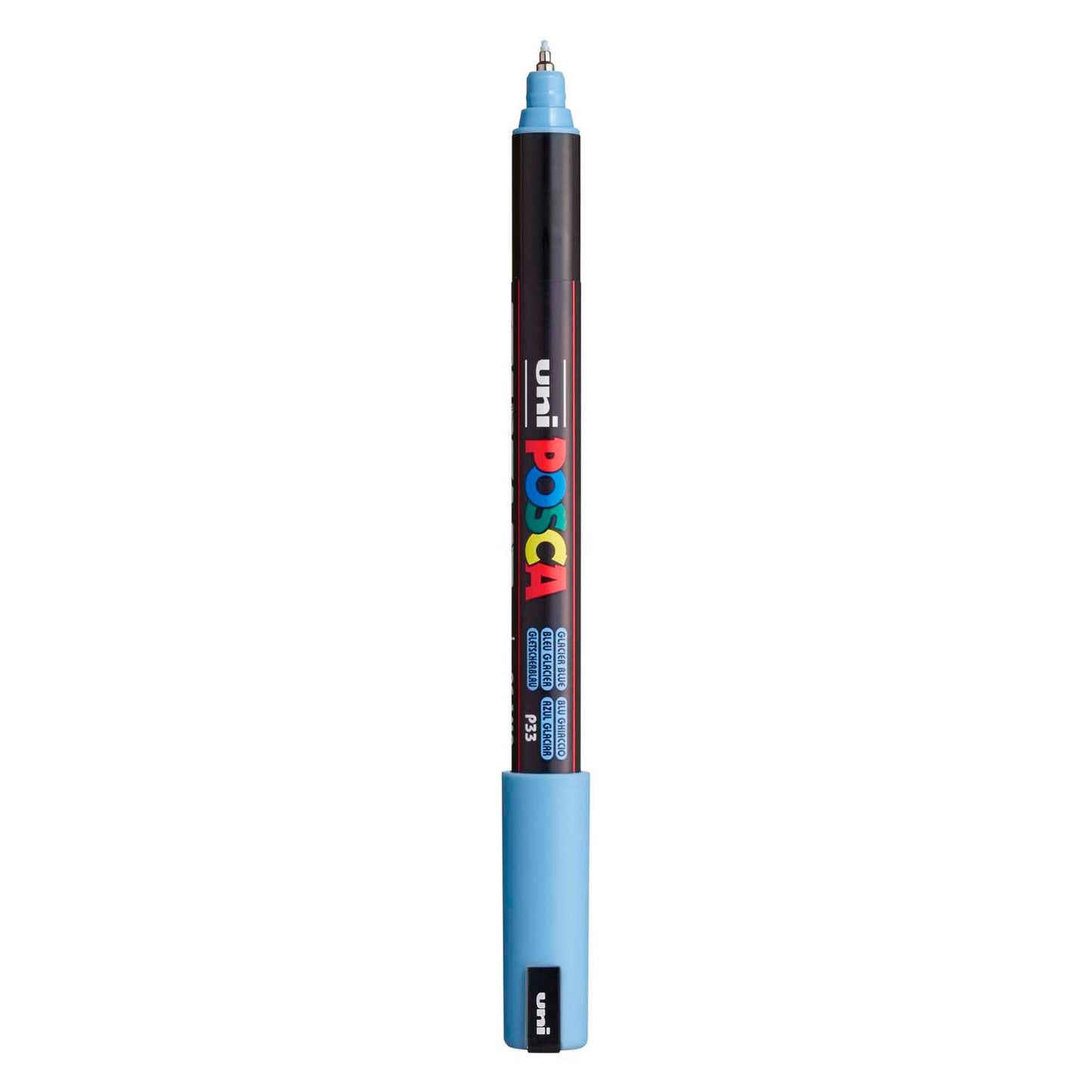 Uni Posca Marker PC-1MR Eisblau – extrafein 0,7 mm