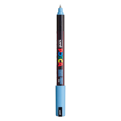 Uni Posca Marker PC-1MR Eisblau – extrafein 0,7 mm