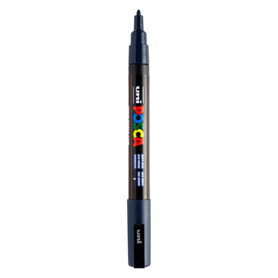 Uni Posca PC3M Acrylmarker Marineblau – runde Spitze bis 1,3 mm