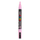 UNI-POSCA POSCA-Marker, AFM PC-3M, Liniendicke 0,9-1,3 mm, fein, hellrosa, 1 Stück
