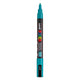 UNI-POSCA POSCA-Marker, AFM PC-3M, Liniendicke 0,9-1,3 mm, fein, smaragdgrün, 1 Stück