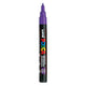 UNI-POSCA POSCA-Marker, AFM PC-3M, Liniendicke 0,9-1,3 mm, Fein, Violett, 1 Stück