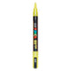 Uni Posca PC3M Lackmarker glitzernd gelb – runde Spitze bis 1,3 mm
