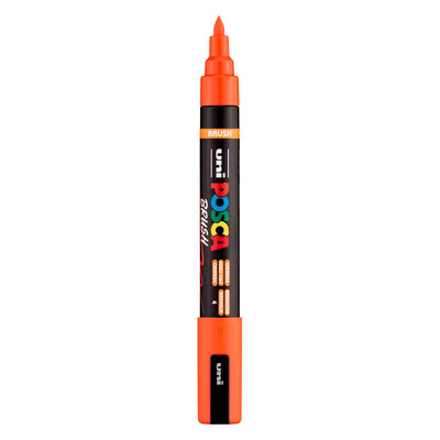Uni Posca Pinselmarker pc5br orange – Pinselspitze 1–4 mm