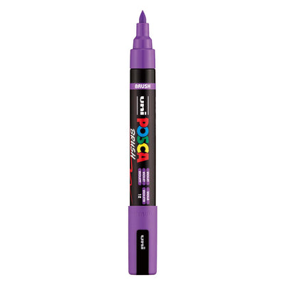 Uni Posca Pinselmarker pc5br violett – Pinselspitze 1–4 mm