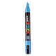 UNI-POSCA POSCA-Marker, AFM PC-5M, Liniendicke 2,5 mm, mittel, hellblau, 1 Stück