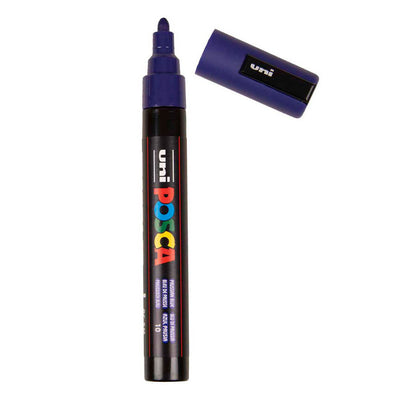 Uni Posca Lackmarker PC5m Preußischblau – konische Spitze 2,5 mm