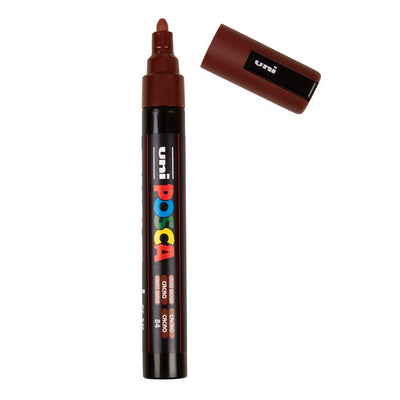 Uni Posca Lackmarker pc5m kakaobraun – konische Spitze 2,5 mm