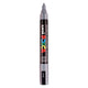 UNI-POSCA POSCA-Marker, AFM PC-5M, Liniendicke 2,5 mm, Medium, Grau, 1 Stück