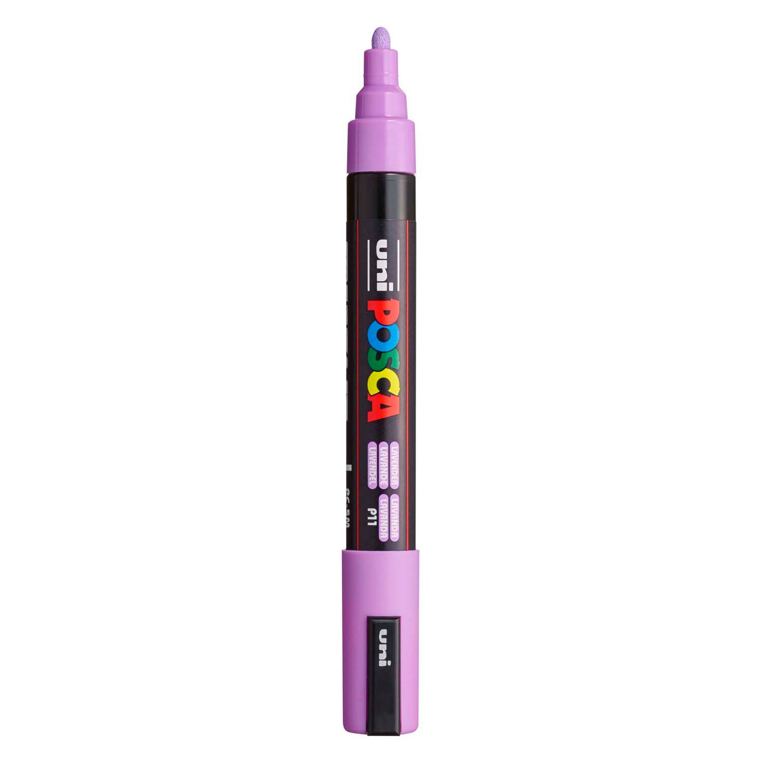 Uni Posca Lackmarker PC5m Lavendel – konische Spitze 2,5 mm